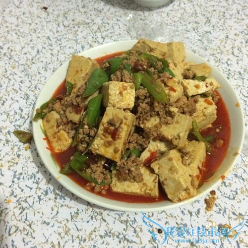 肉末豆腐(麻婆豆腐)
