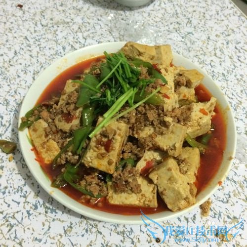 肉末豆腐(麻婆豆腐)