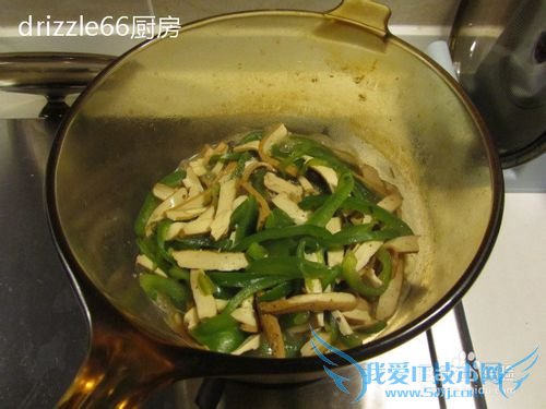 少油版青椒炒豆腐干