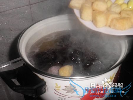 【菜谱换礼】--油豆腐粉丝汤