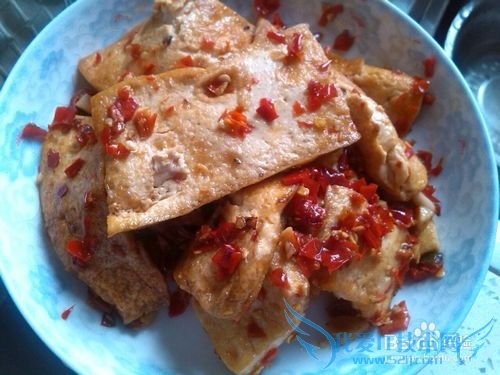 教你怎样做湖南特色煎豆腐