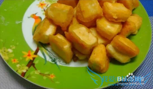 菠萝咕噜豆腐