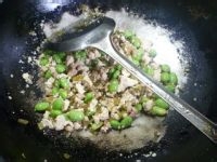 家常特制之毛豆杂炒豆腐