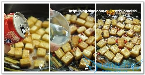 怎样在家做可乐豆腐
