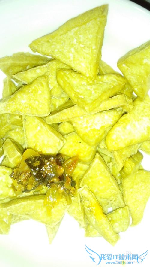 过年了要炸豆腐了