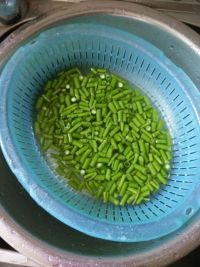 爽口下饭菜——空心菜梗炒肉末