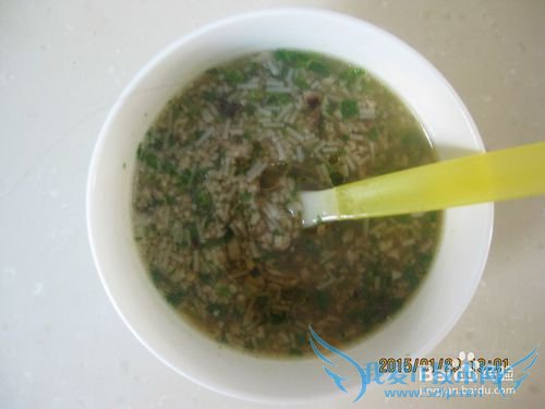 婴儿辅食之香菇鲜肉菠菜婴儿面