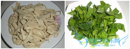 简单美味——菠菜炒豆腐皮