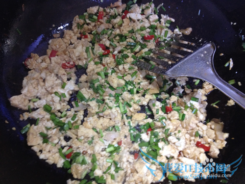 鸡刨豆腐的做法