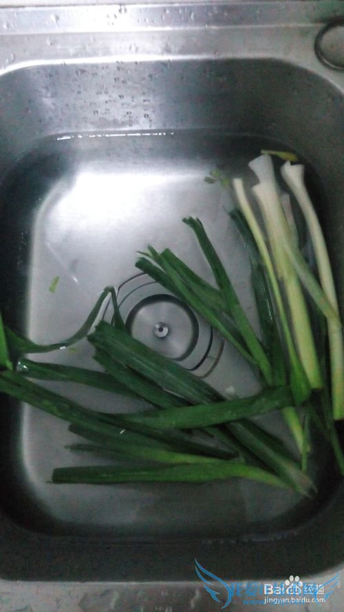 家常小菜青蒜烩鸭蛋