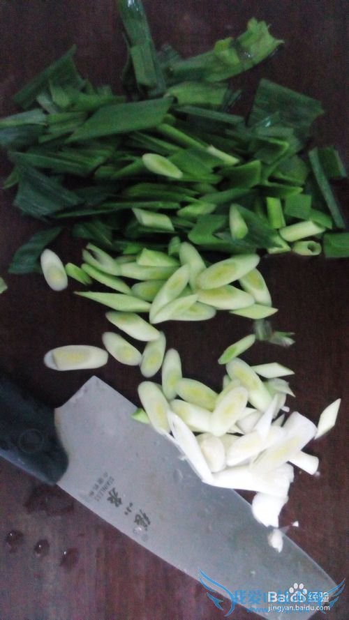 家常小菜青蒜烩鸭蛋