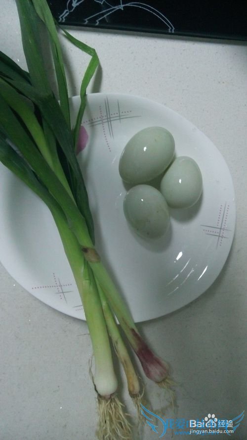 家常小菜青蒜烩鸭蛋