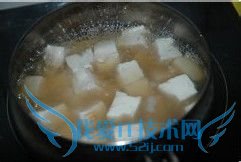 芡汁豆腐的做法