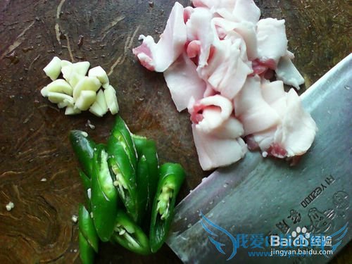 蒜香西兰花炒青椒