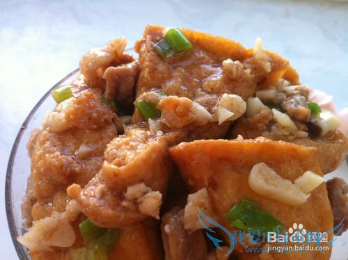 五花肉焖豆腐——家常菜