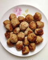 南煎豆腐丸的做法