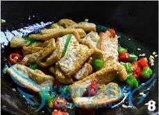 韭菜椒烧豆腐做法《组图》