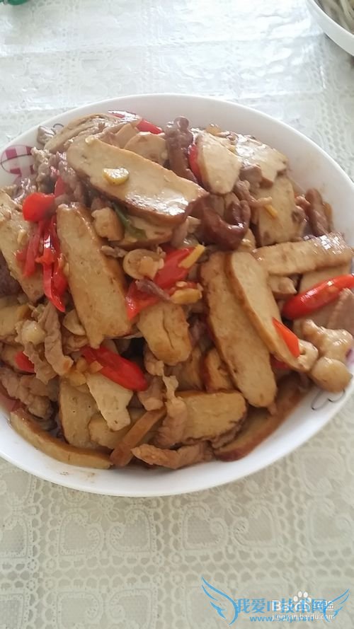 怎样做豆腐干子炒肉???