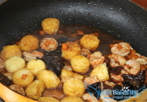 日本豆腐的做法——红烧日本豆腐