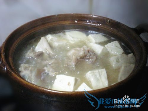 大骨豆腐汤的做法