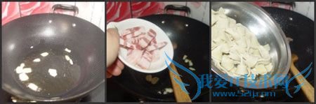 彩椒炒豆腐皮结的做法