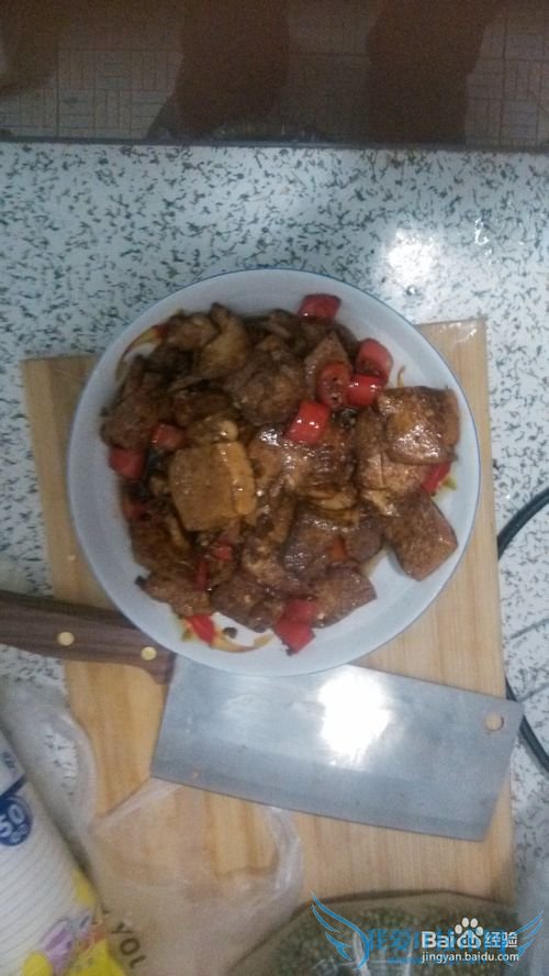 如何做黑黑的家常豆腐