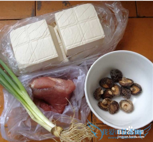 传统客家菜—酿豆腐