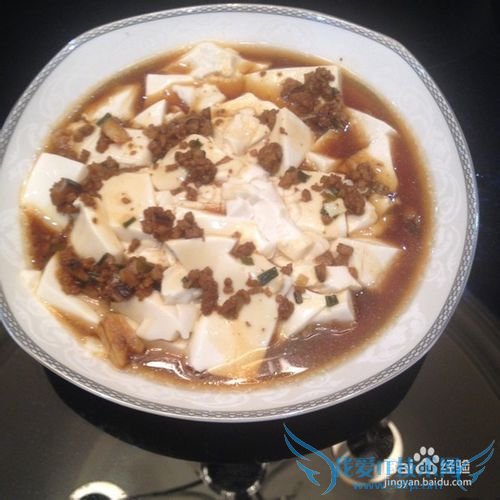 肉末豆腐的儿童做法