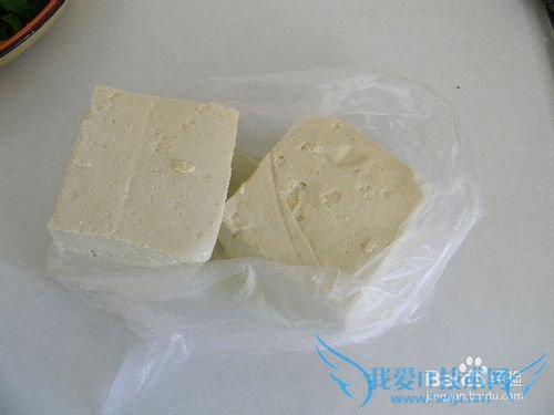 素食美味——蒜蓉酱煎豆腐