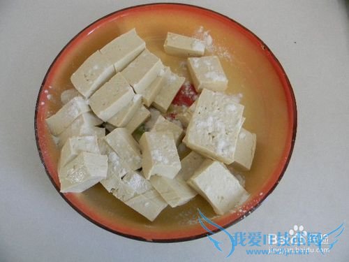 素食美味——蒜蓉酱煎豆腐