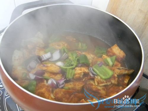 素食美味——蒜蓉酱煎豆腐