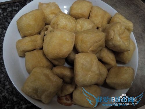 家常小菜酿豆腐