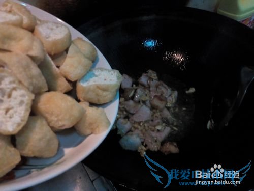 家常小菜酿豆腐