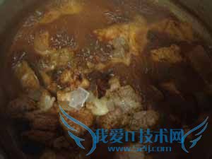 油豆腐焖肉