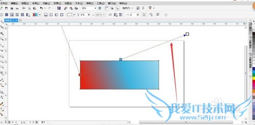 coreldraw怎样给图片添加渐变效果