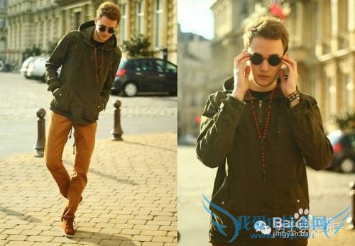 放假期休闲男人怎么搭配衣服怎么搭才好看潮