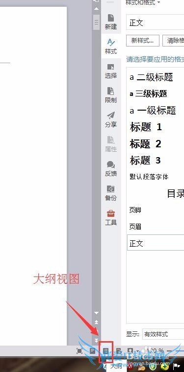 WPS关于毕业论文目录、页码以及页眉的设置