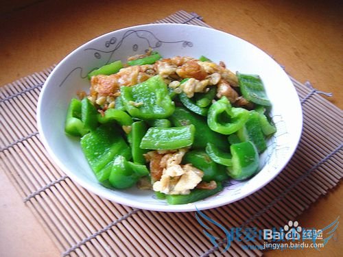 青椒炒蛋——舌尖上的家常味道