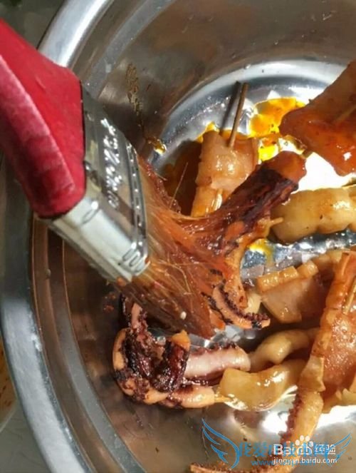 辣酱鱿鱼串怎么做