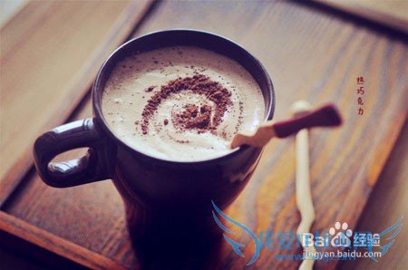 时尚饮品 热巧克力