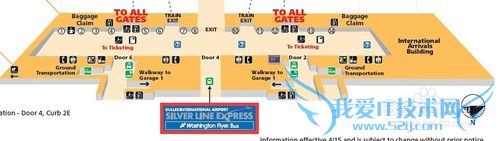 如何从华盛顿杜勒斯国际机场IAD到华盛顿市区