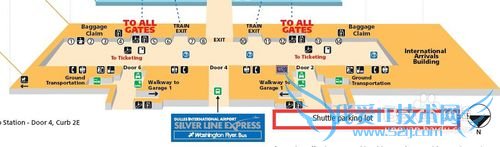 如何从华盛顿杜勒斯国际机场IAD到华盛顿市区