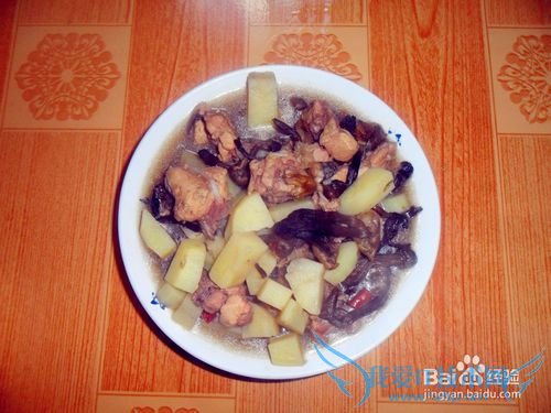 厨房假日乐——小鸡炖蘑菇