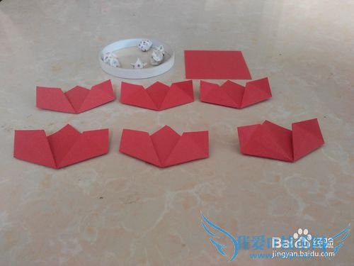 七彩折纸-----精美花瓣手工艺