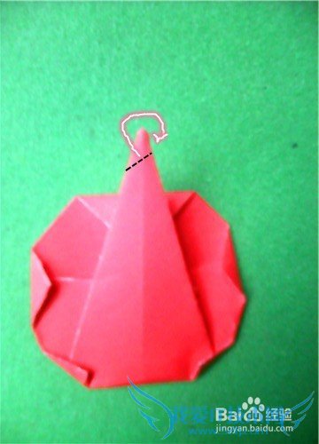 圣诞节手工之折纸苹果