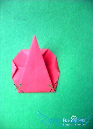 圣诞节手工之折纸苹果