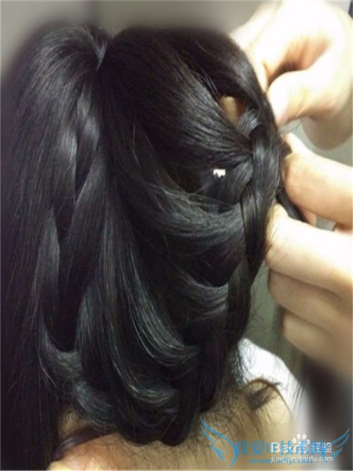 教你编简易美丽花苞头