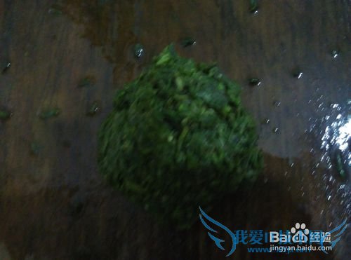 温州特色清明节清明饼青团棉菜饼的做法