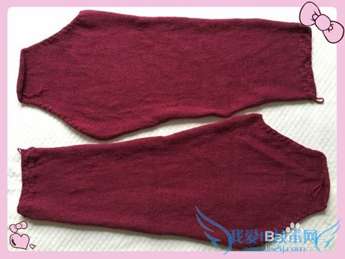 初冬锈红羊毛裙衫编织方法介绍