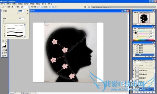 用ps设计唯美qq头像3